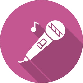 Microphone Vector Icon