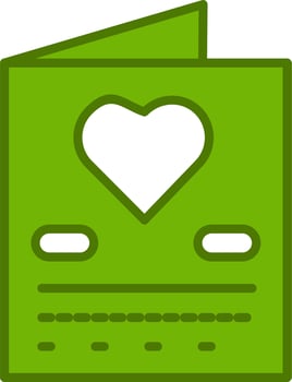 Wedding invitation Vector Icon