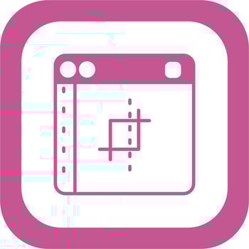 Crop Vector Icon