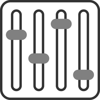 Color adjustment Vector Icon