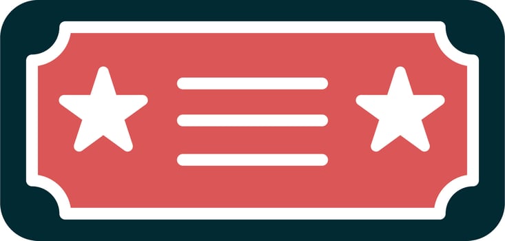 Ticket Vector Icon