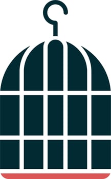 Birdcage Vector Icon