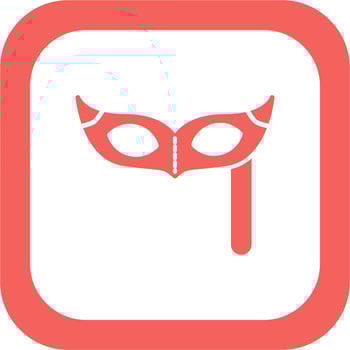 Carnival mask Vector Icon