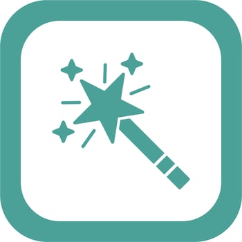 Magic wand Vector Icon