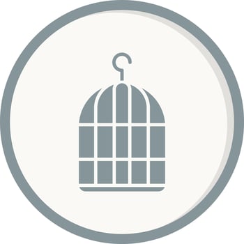 Birdcage Vector Icon
