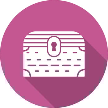 Treasure chest Vector Icon