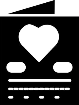 Wedding invitation Vector Icon