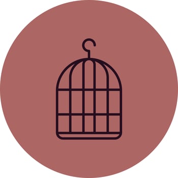 Birdcage Vector Icon