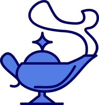 Majic lamp Vector Icon