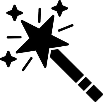 Magic wand Vector Icon