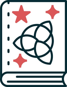Magic book Vector Icon