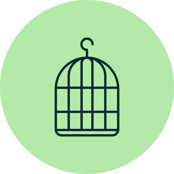 Birdcage Vector Icon