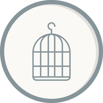 Birdcage Vector Icon