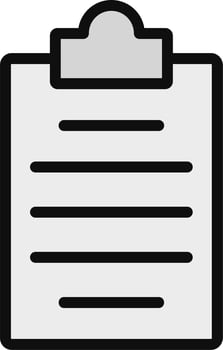 Clipboard Vector Icon
