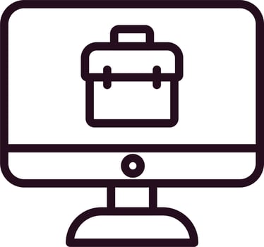 Online Business Vector Icon