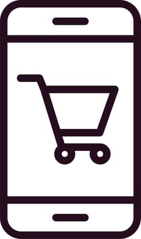Online Shopping Vector Icon