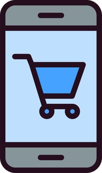 Online Shopping Vector Icon