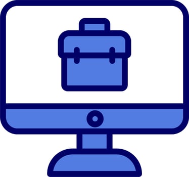 Online Business Vector Icon