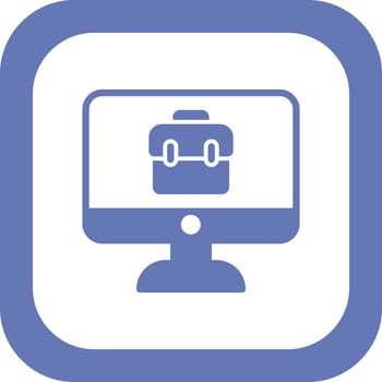 Online Business Vector Icon
