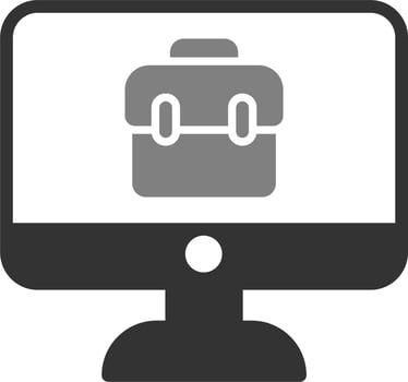 Online Business Vector Icon