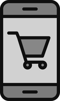 Online Shopping Vector Icon