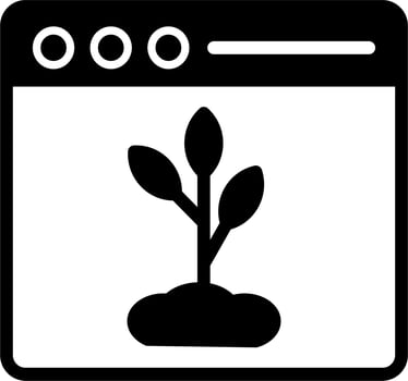 Organic Content Vector Icon