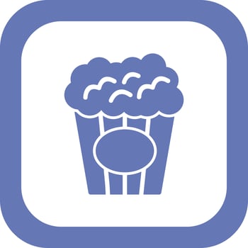 Popcorn Vector Icon