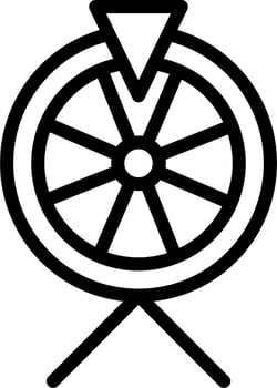 Fortune Wheel Vector Icon