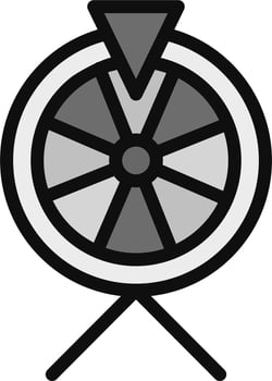 Fortune Wheel Vector Icon