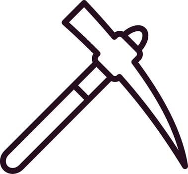 Pickaxe Vector Icon