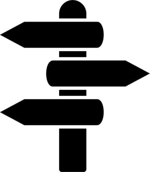 Directional Sign Vector Icon