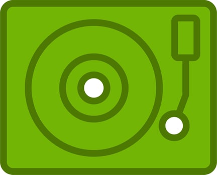 Vinyl Vector Icon
