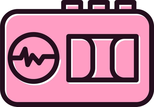 Tape Recoder Vector Icon