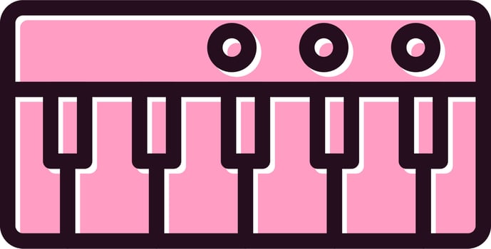Piano Vector Icon