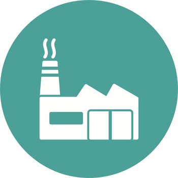 Factory Vector Icon