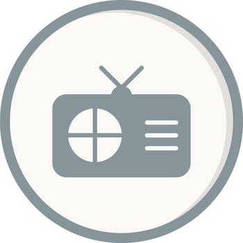 Radio Vector Icon