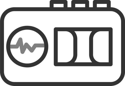 Tape Recoder Vector Icon
