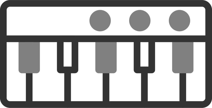 Piano Vector Icon