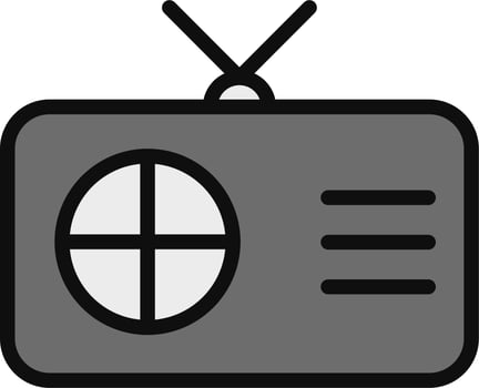 Radio Vector Icon