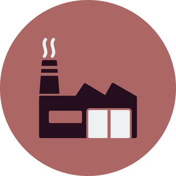 Factory Vector Icon