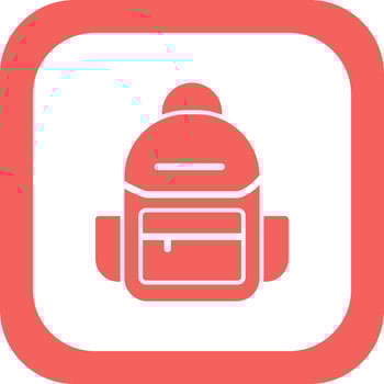 Bagpack Vector Icon