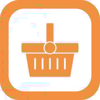 Shopping Basket Vector Icon