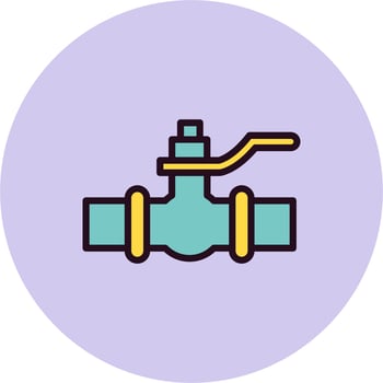 Water Control Vector Icon