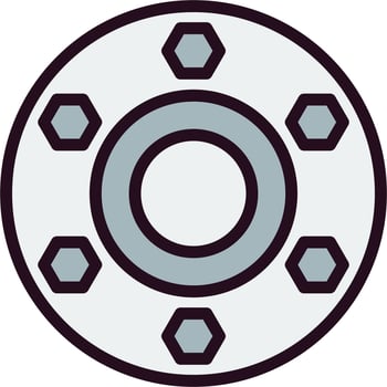 Flange Vector Icon
