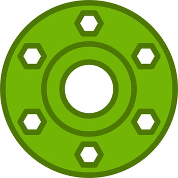 Flange Vector Icon