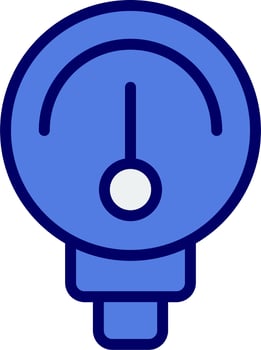 Manometer Vector Icon