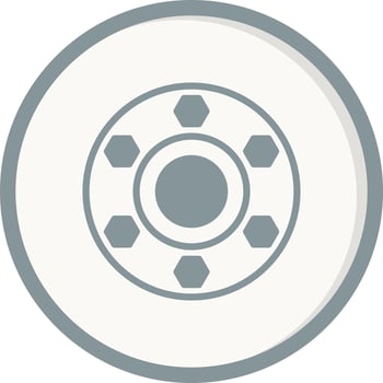 Flange Vector Icon