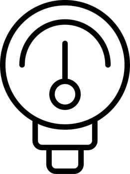 Manometer Vector Icon