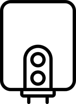 Water Heater Vector Icon