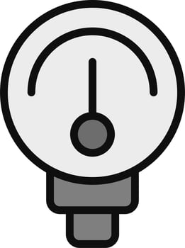 Manometer Vector Icon